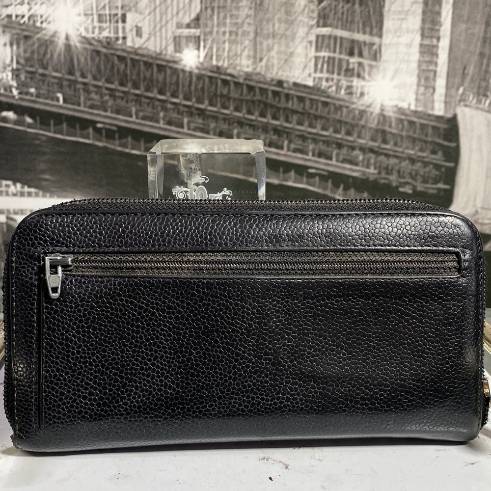 Authentic CHANEL Black Caviar Leather Timeless CC Wallet - Picture 9 of 16